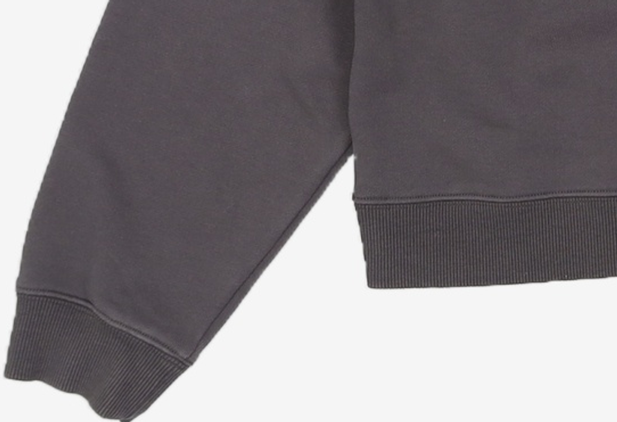 마리떼 프랑소와 저버(MARITHÉ + FRANҪOIS GIRBAUD) W MELLOW LOGO RAGLAN CROP SWEATSHIRT charcoal M