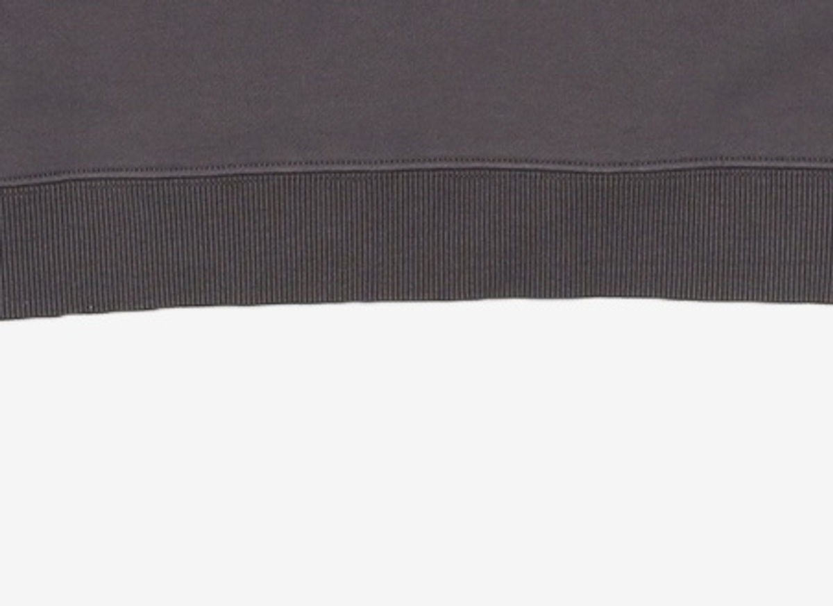 마리떼 프랑소와 저버(MARITHÉ + FRANҪOIS GIRBAUD) W MELLOW LOGO RAGLAN CROP SWEATSHIRT charcoal M