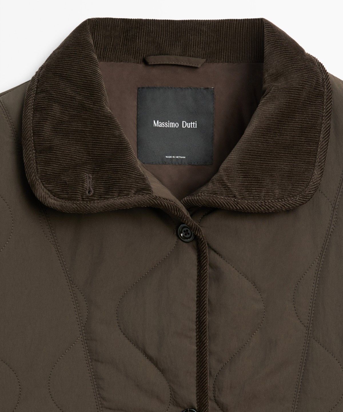 마시모두띠(MASSIMO DUTTI) 웨이브 스티치 디테일 재킷