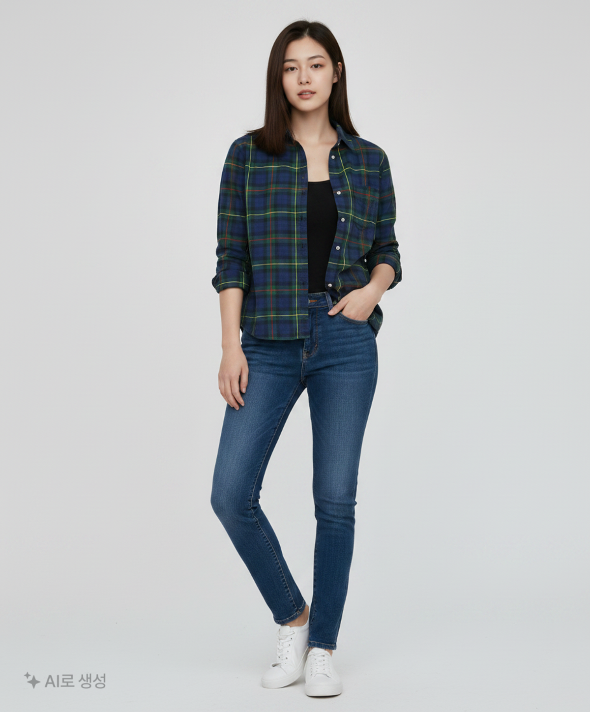 유니클로(UNIQLO) 캐주얼 셔츠 L