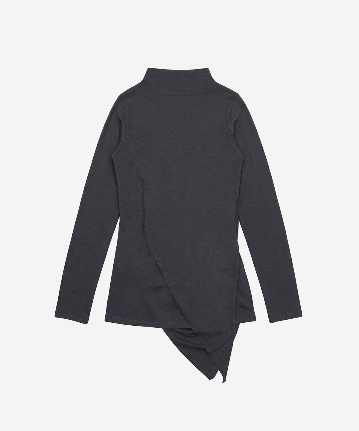 비엘알(BLR) Soft Draping Long Sleeve Grey