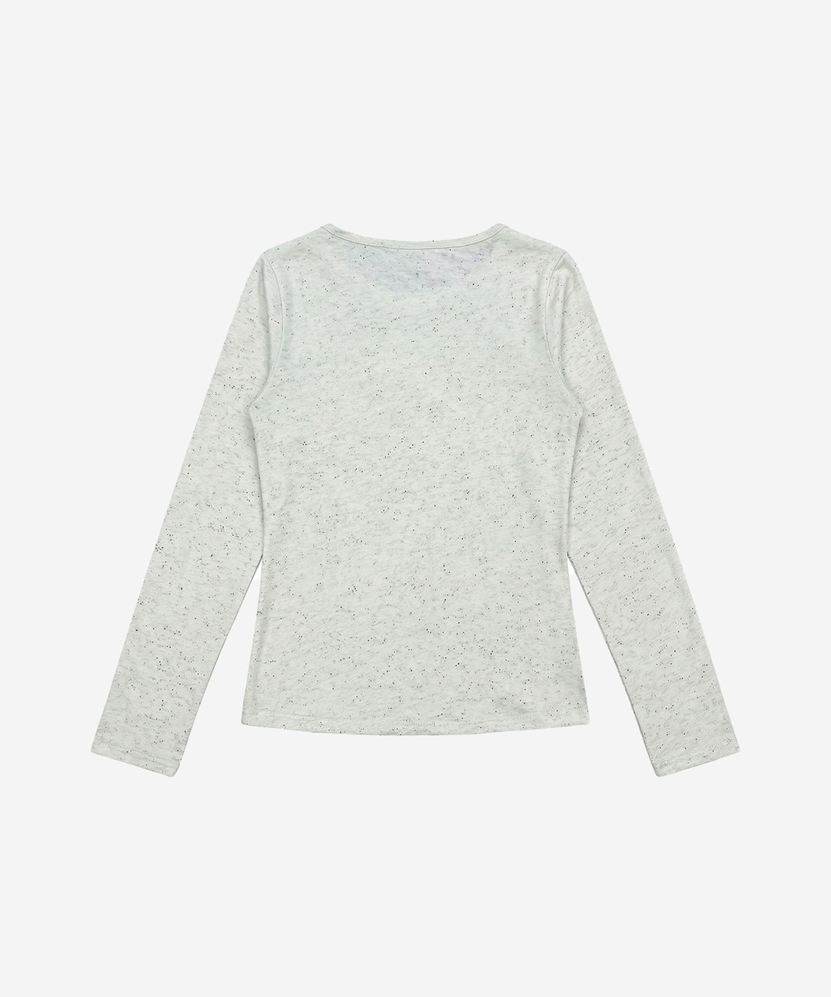 비엘알(BLR) Traced Flower Long Sleeve Ivory
