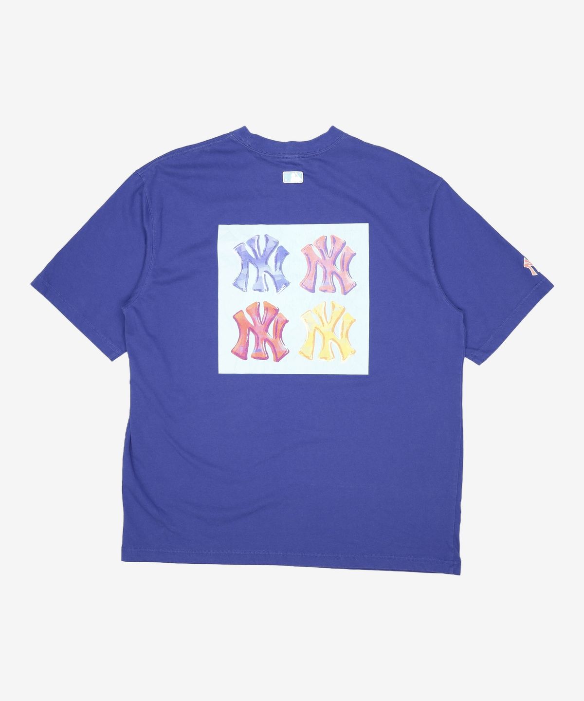 엠엘비(MLB) 팝아트 그래픽 오버핏 반팔 티셔츠 NY (L.Navy) XXL