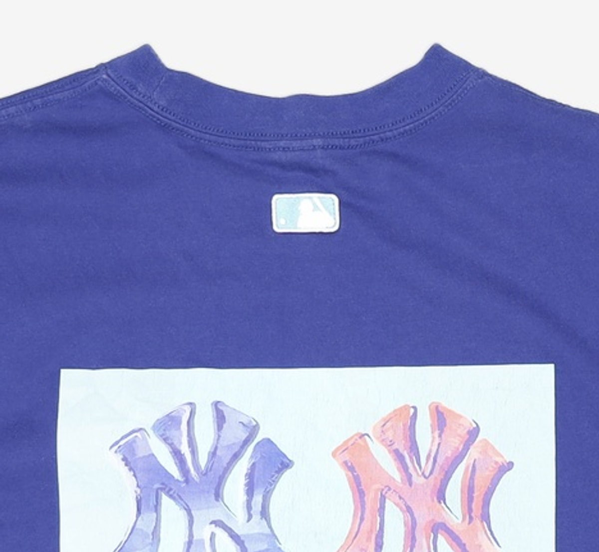 엠엘비(MLB) 팝아트 그래픽 오버핏 반팔 티셔츠 NY (L.Navy) XXL