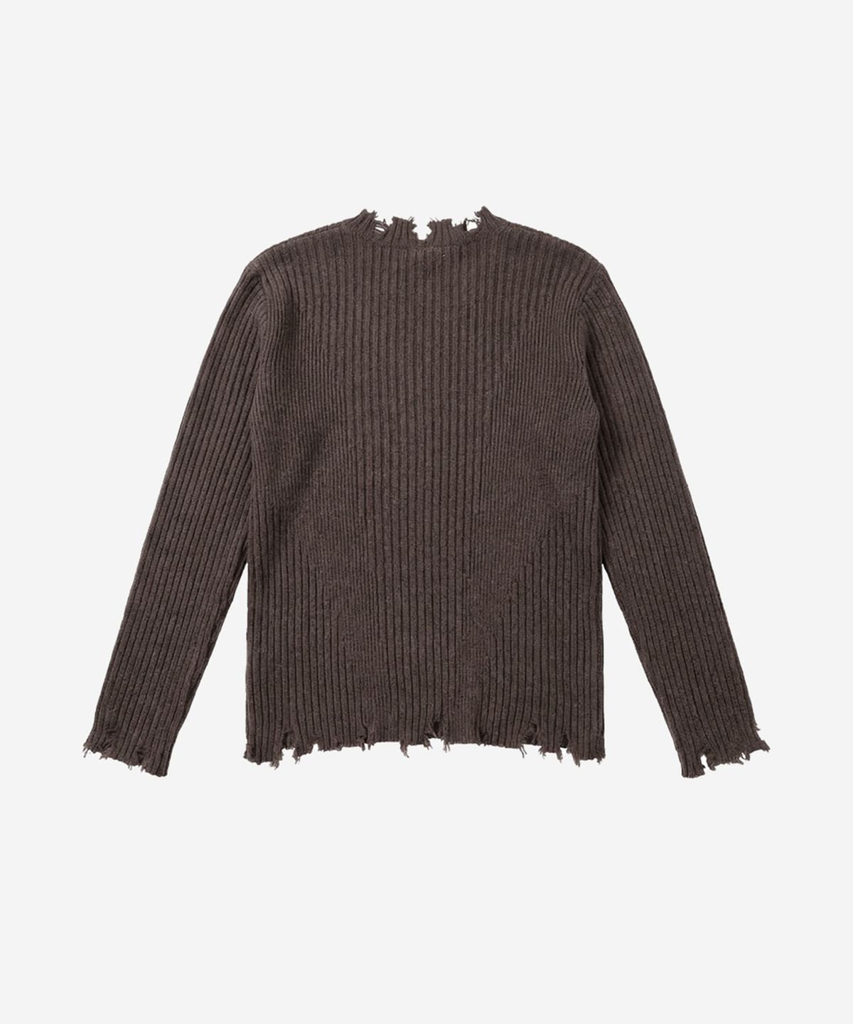 비엘알(BLR) Unravel Line Knit Brown