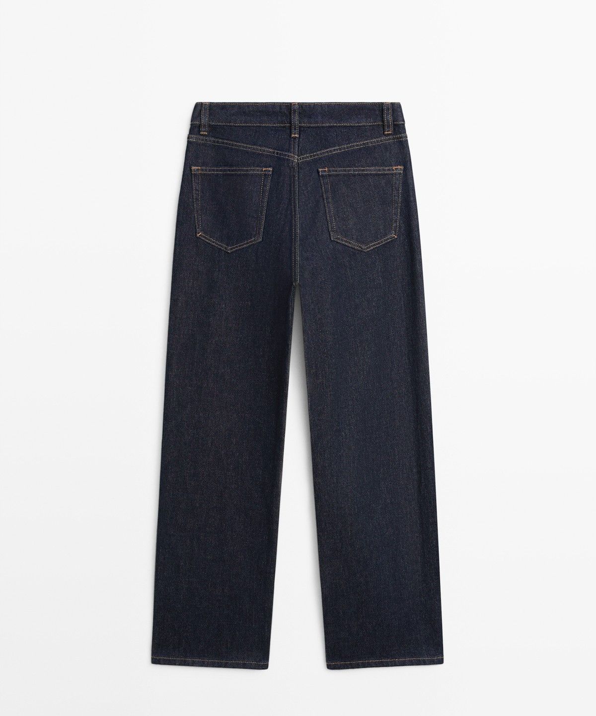 마시모두띠(MASSIMO DUTTI) 하이라이즈 크롭 스트레이트 핏 진