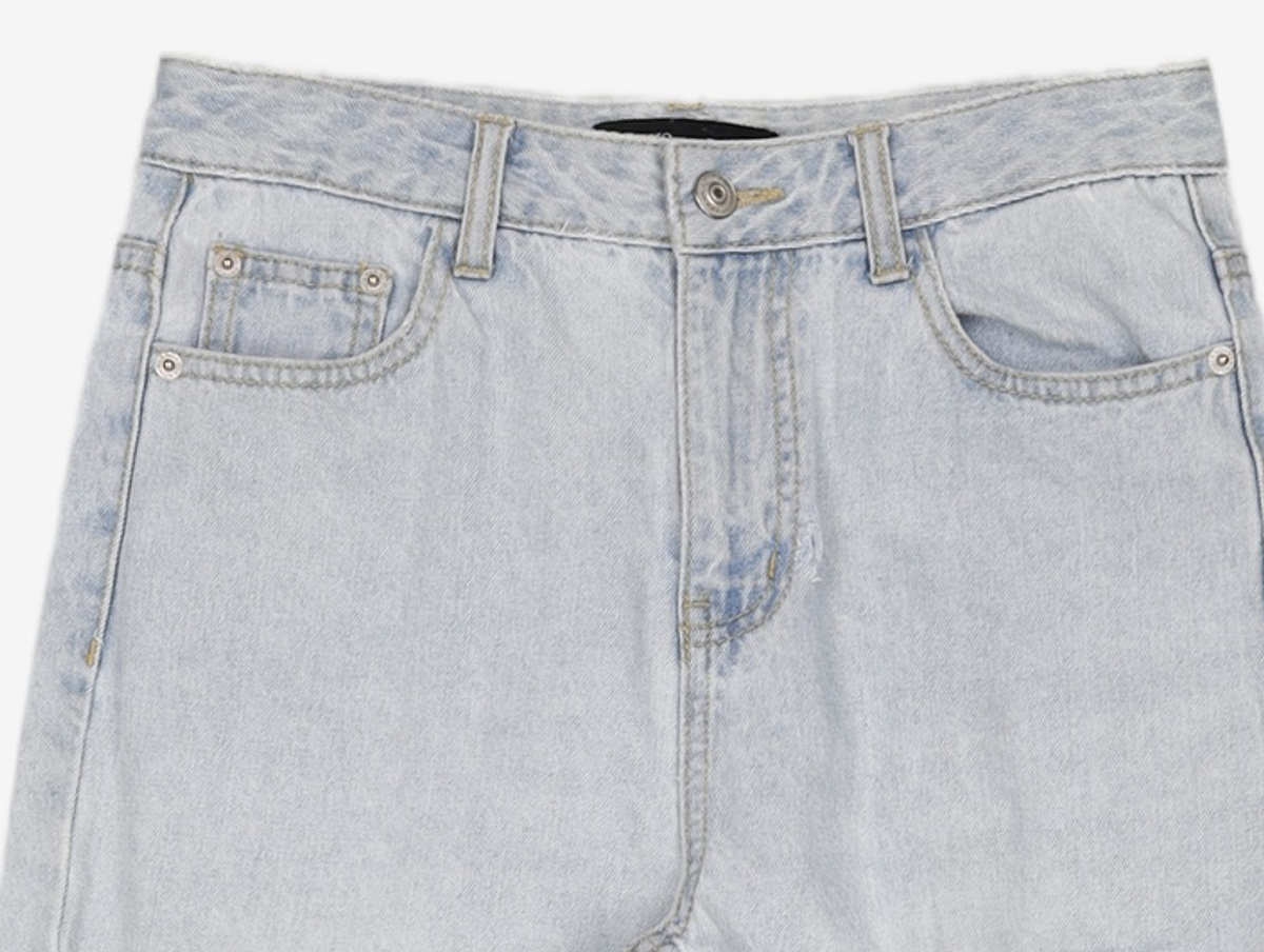 미쏘(MIXXO) 롤업 일자핏 데님(TJB737J RE) MIWTJB93QJ 26
