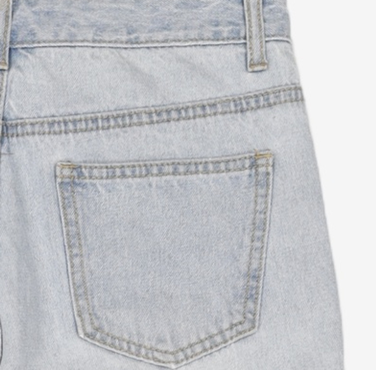 미쏘(MIXXO) 롤업 일자핏 데님(TJB737J RE) MIWTJB93QJ 26