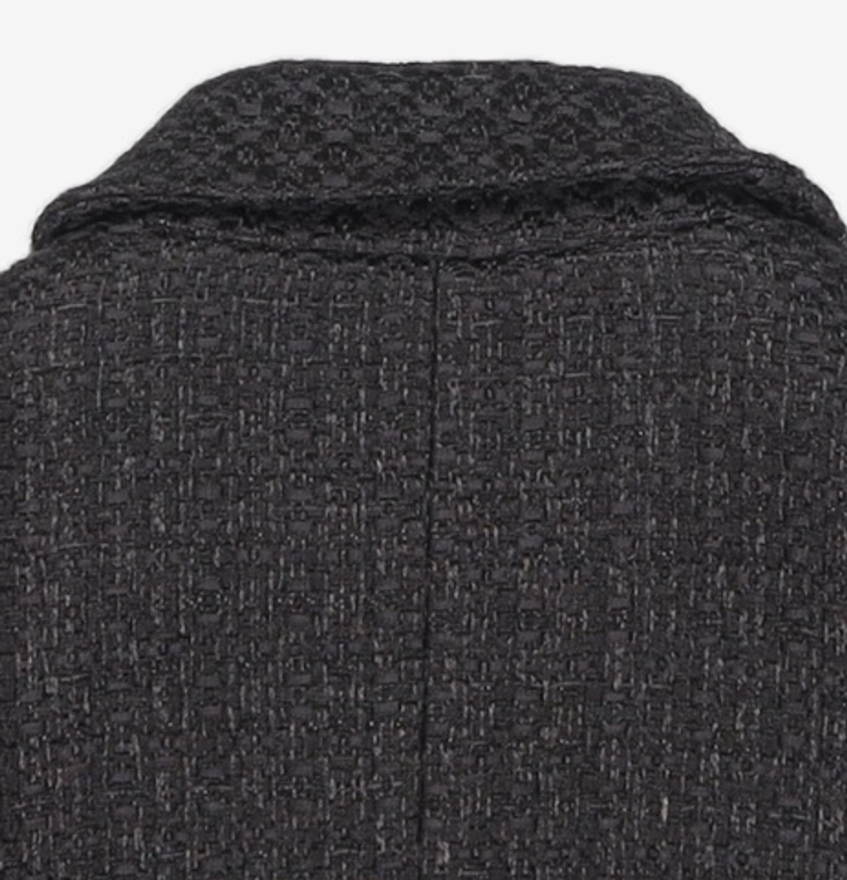 오앨(OUEL) TWEED SHORT JACKET_BLACK S