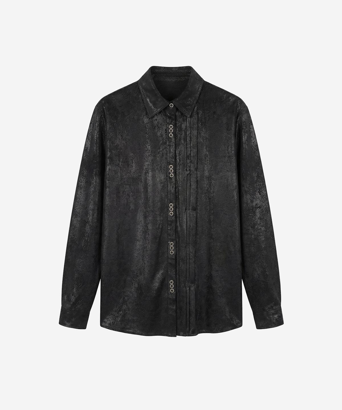 비엘알(BLR) Traced in Silence Shirt Black
