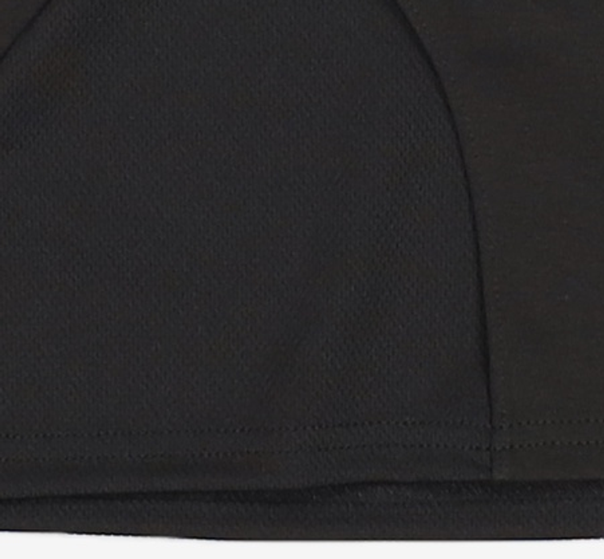 아트 오브 필드(ART OF FIELD) SPLIT MESH SHORT-SLEEVED T-SHIRT - BLACK 1