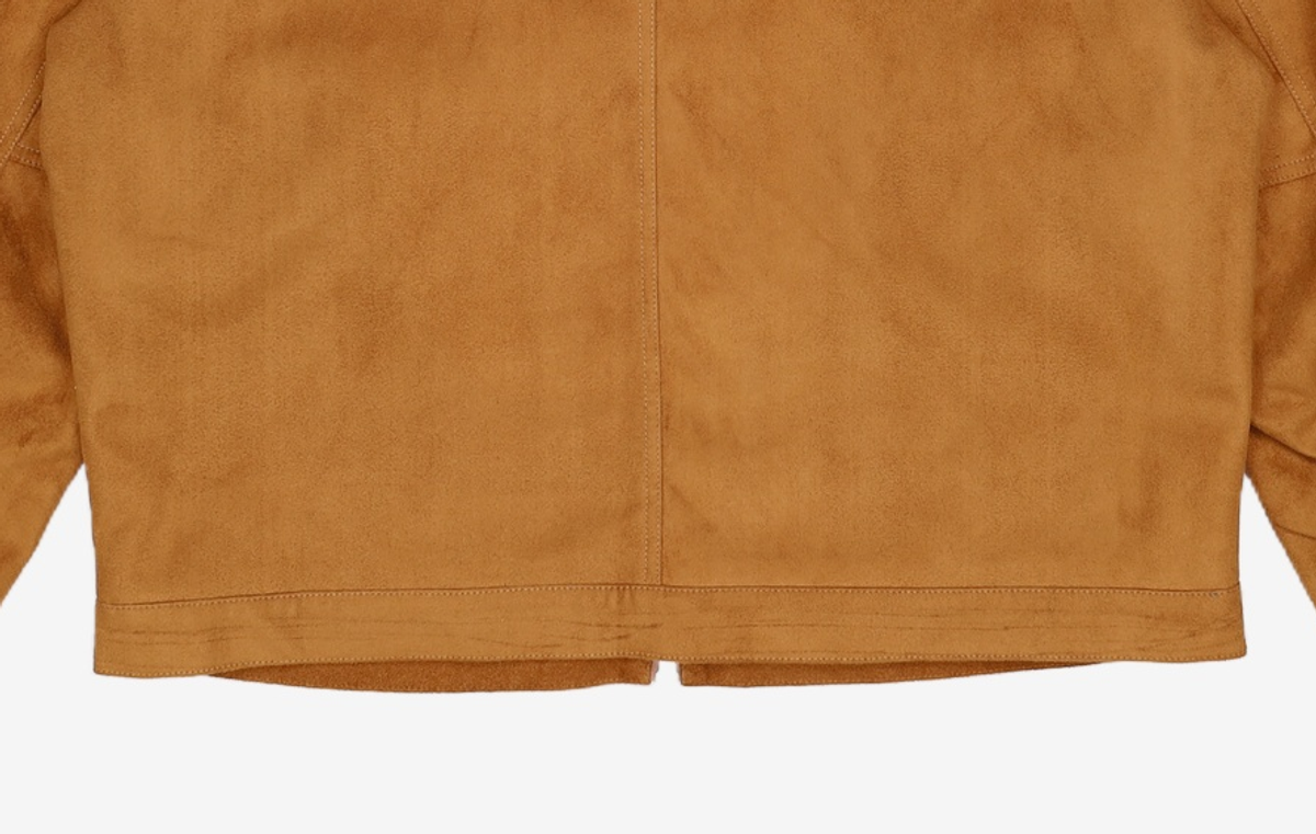 드로우핏(DRAW FIT) 커버렉 스웨이드 블루종 자켓 [BROWN] XL
