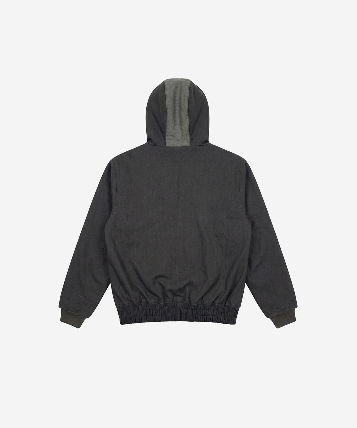 비엘알(BLR) Faded Contrast Hoodie Jacket Khaki