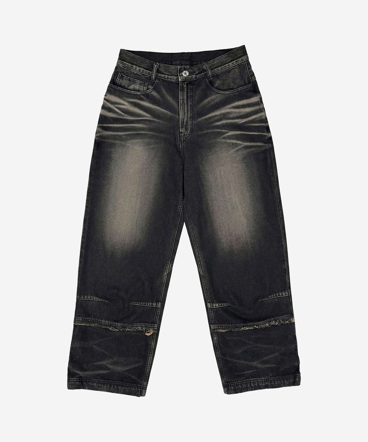 비엘알(BLR) Edge-Weighted Pants Brown
