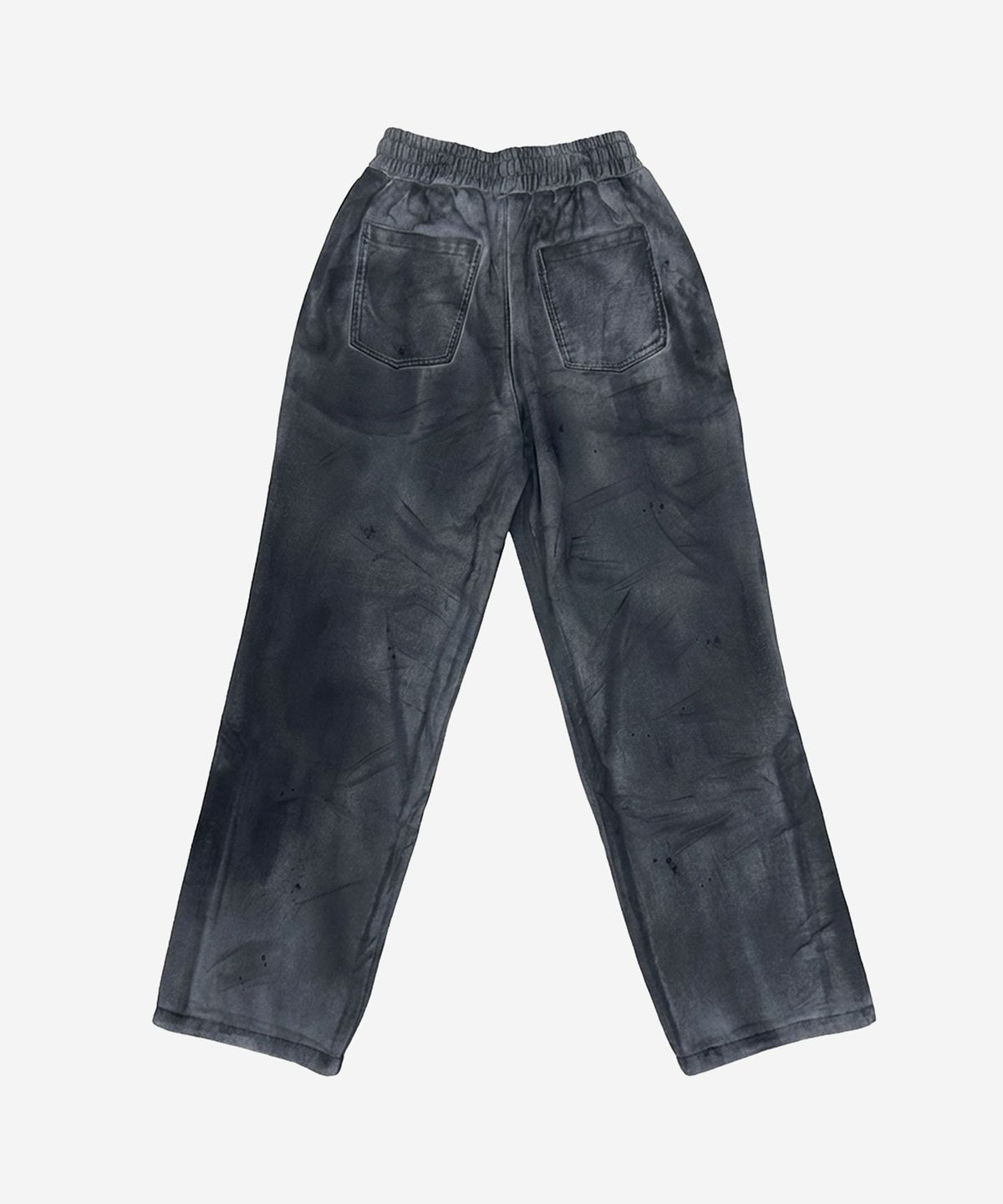 비엘알(BLR) Rough Dyed Utility Sweat Pants Grey