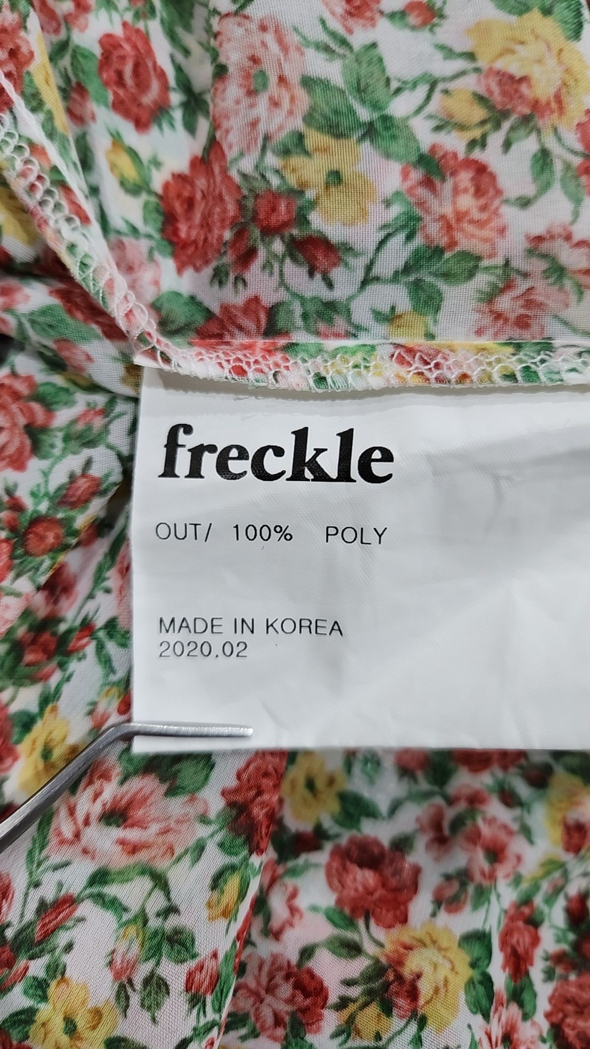 프레클(freckle) 맥시 원피스 L