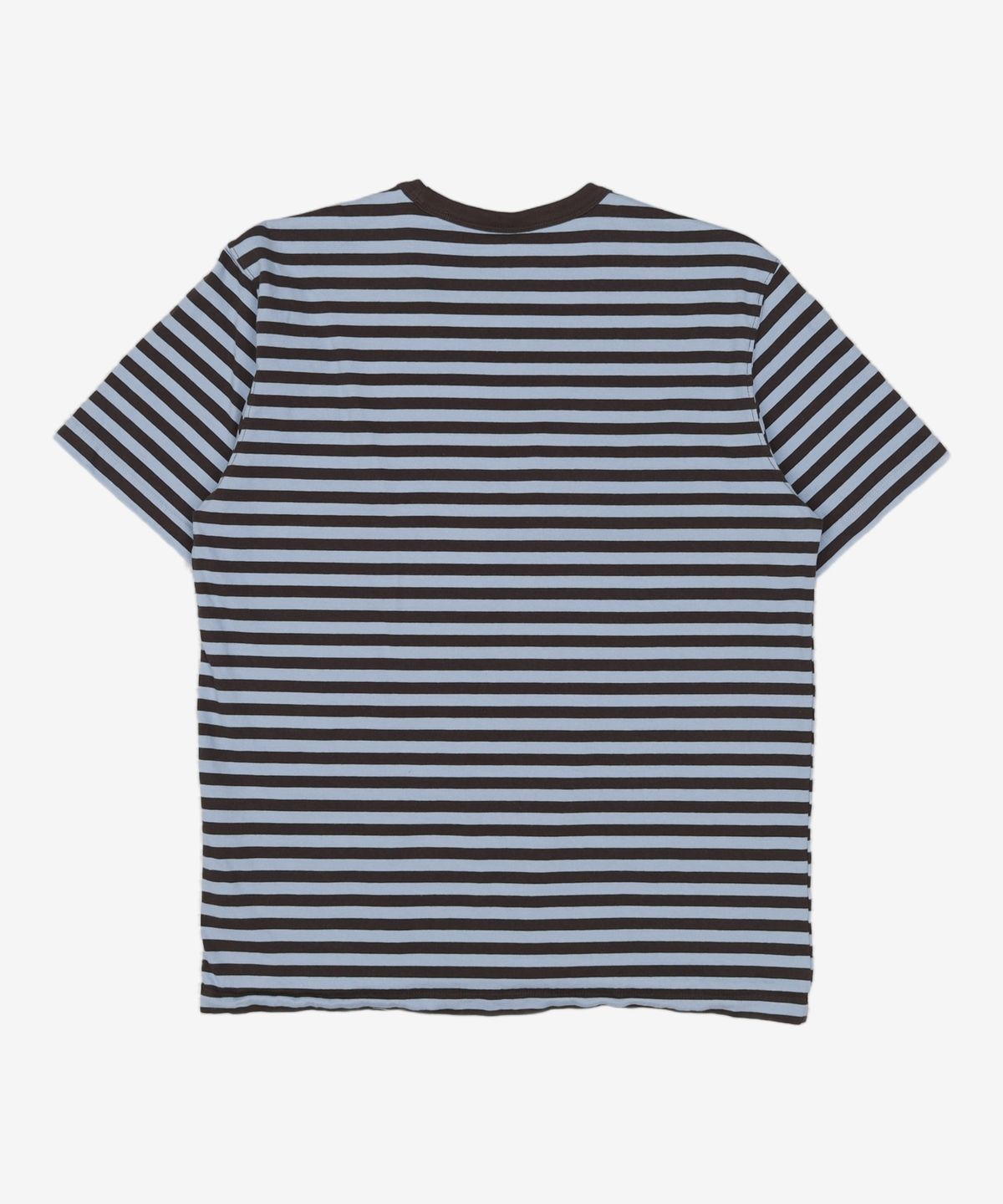 브룩스 브라더스(BROOKS BROTHERS) 스트라이프 반팔티셔츠 (블루) (BBNPMOG205) M