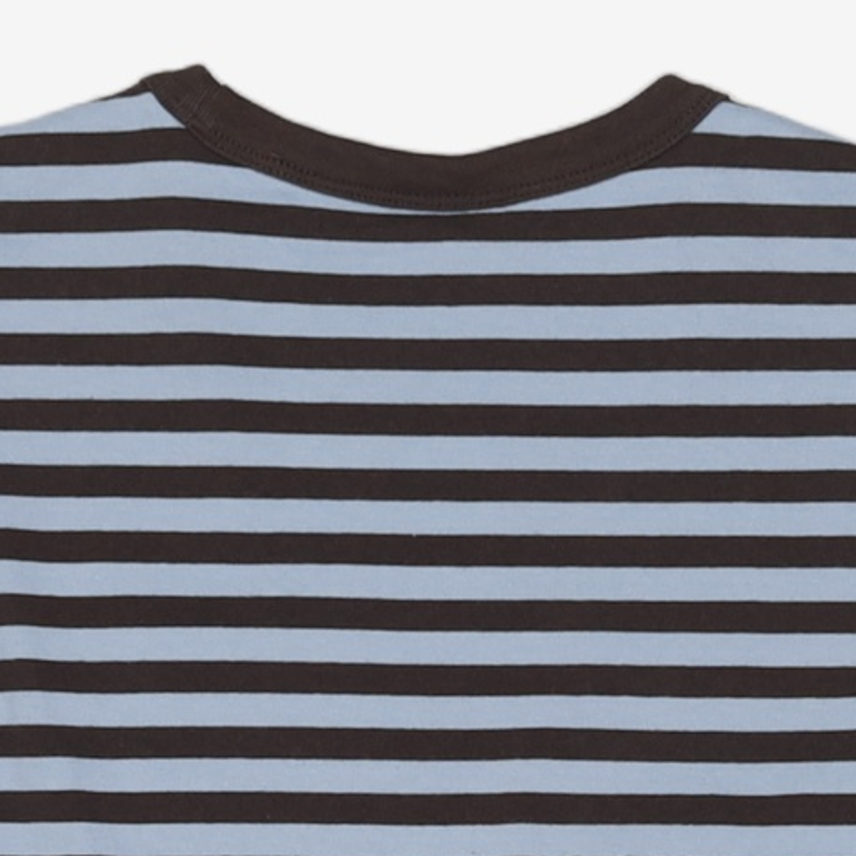 브룩스 브라더스(BROOKS BROTHERS) 스트라이프 반팔티셔츠 (블루) (BBNPMOG205) M