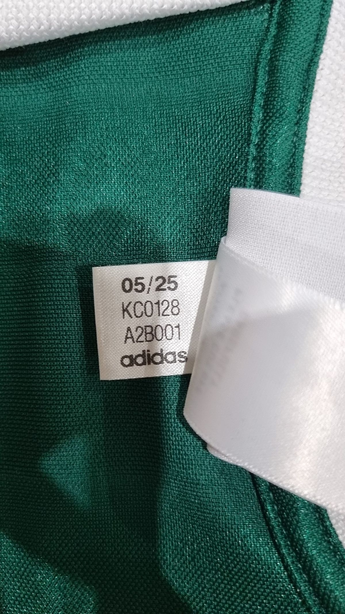 아디다스(ADIDAS) 저지 SS - 그린:화이트 / KC0128 S