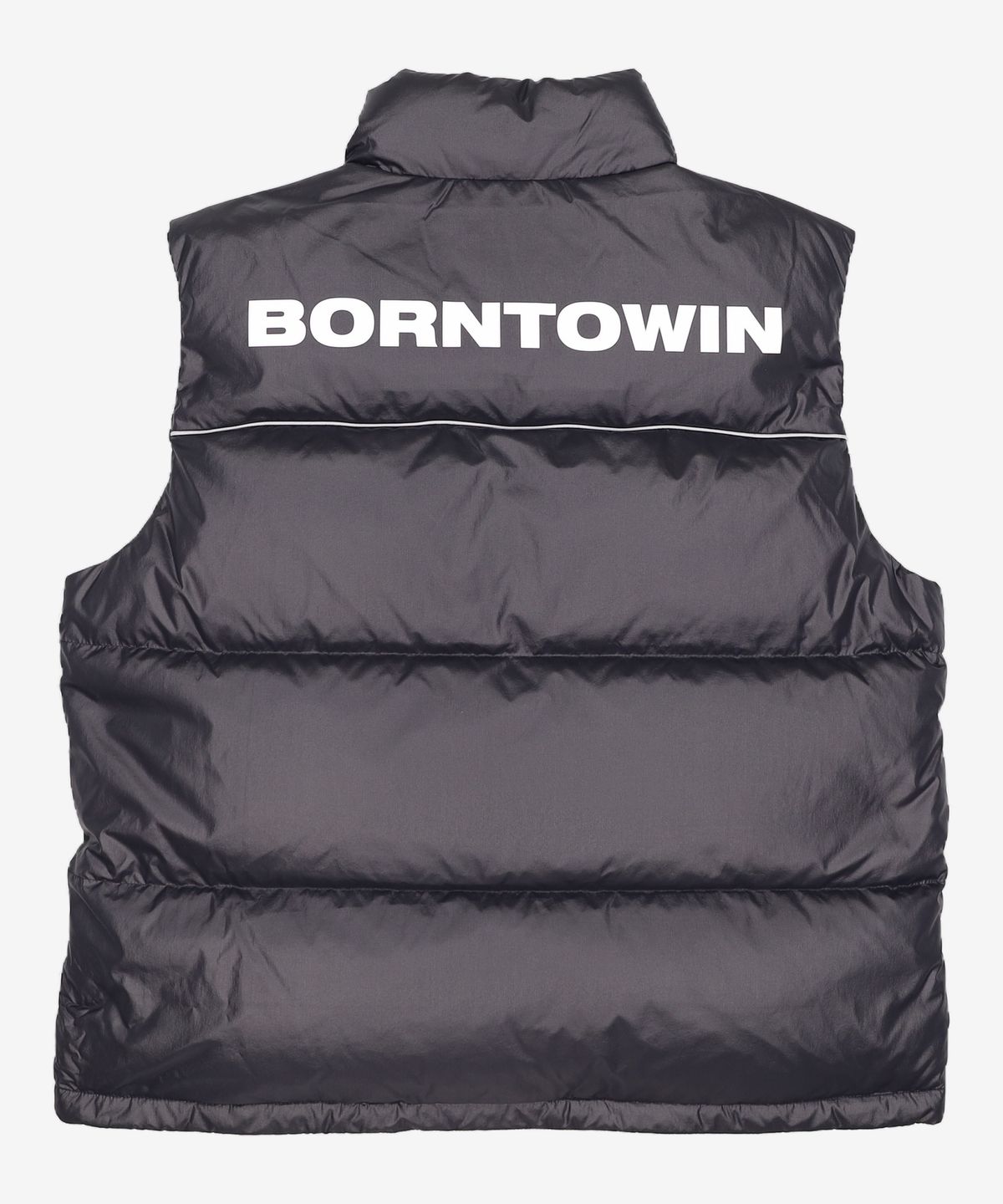 본투윈(BORN TO WIN) SYMBOL B PUFFER DOWN VEST [BLACK] 2