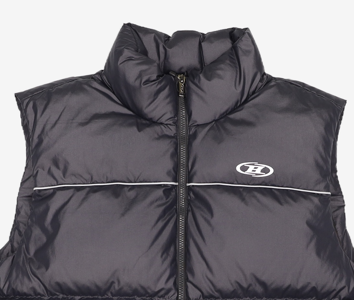 본투윈(BORN TO WIN) SYMBOL B PUFFER DOWN VEST [BLACK] 2