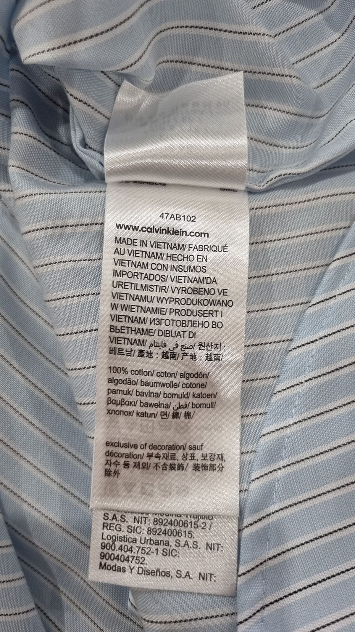 캘빈클라인 진(CALVIN KLEIN JEANS) 캐주얼 셔츠 XS