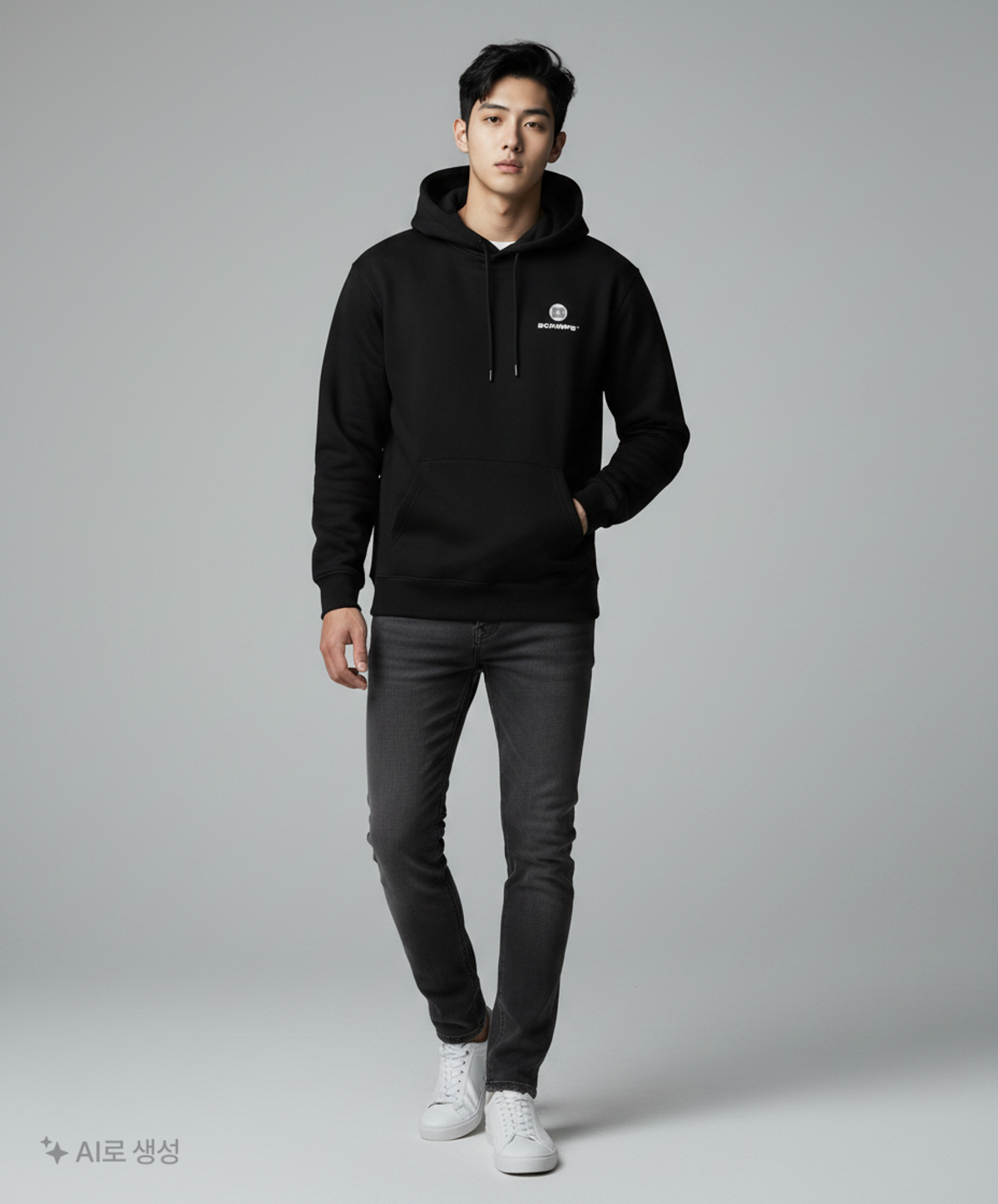 본챔스(BORN CHAMPS) BC 스크린 후드 CESDMHD01BK L