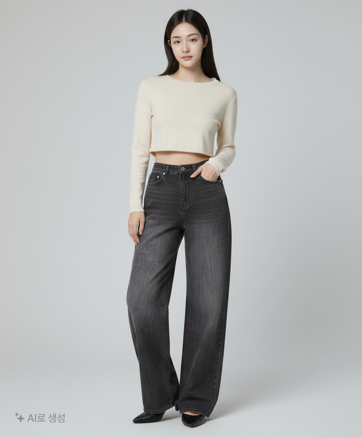 페일제이드(PALE JADE) 청/데님 팬츠 L