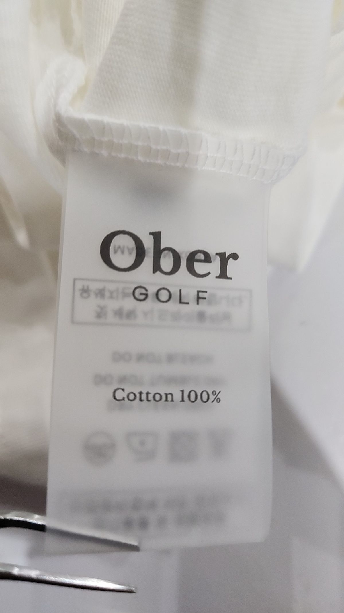 오베르 골프(OBER GOLF) 반소매 티셔츠 XL