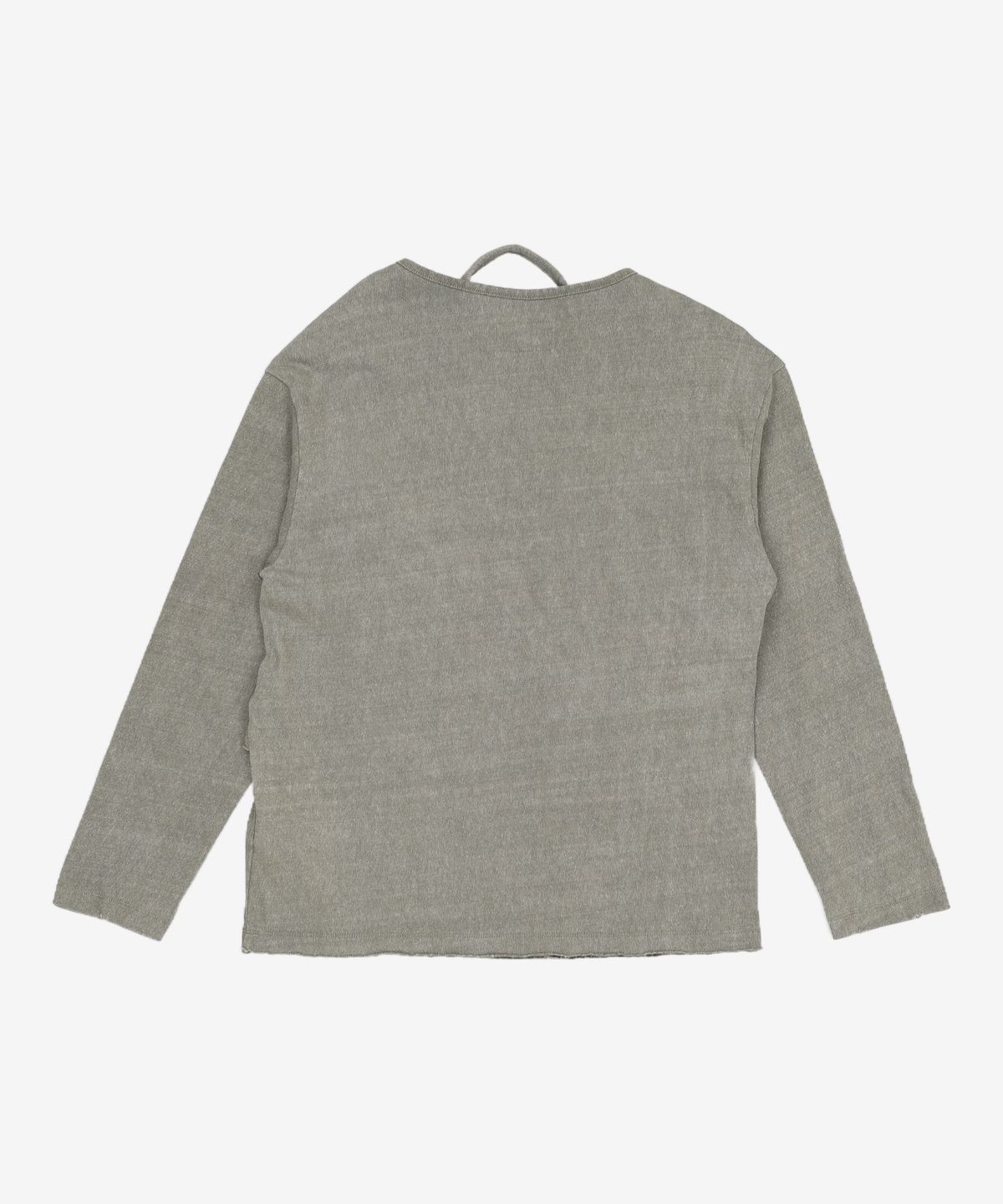 마뗑킴(MATIN KIM) VINTAGE GRAPHIC LAYERED TOP IN KHAKI S