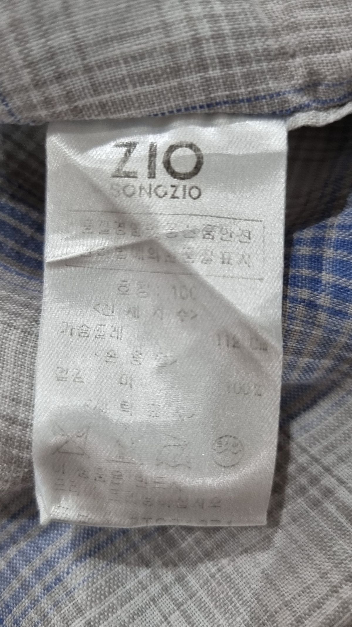 지오송지오(ZIOSONGZIO) 캐주얼 셔츠 100