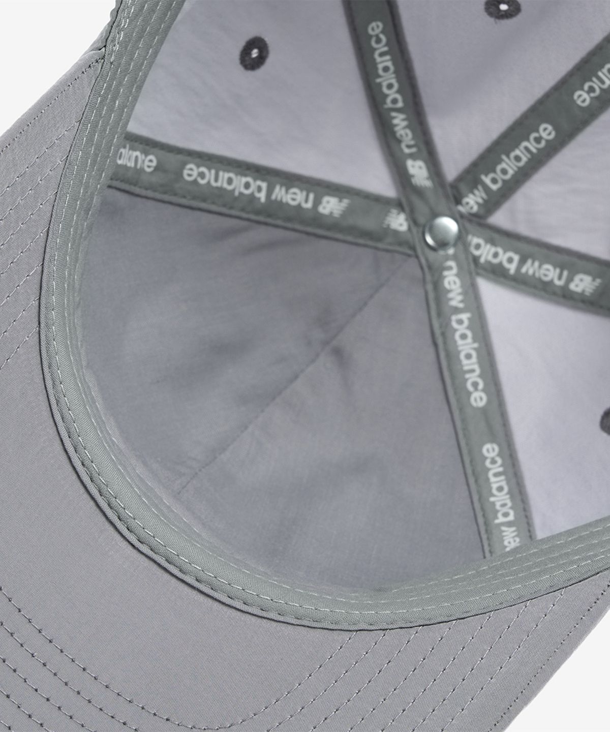 뉴발란스(NEW BALANCE) NBGDGF1102 / 레터로고 볼캡 (SILVER)