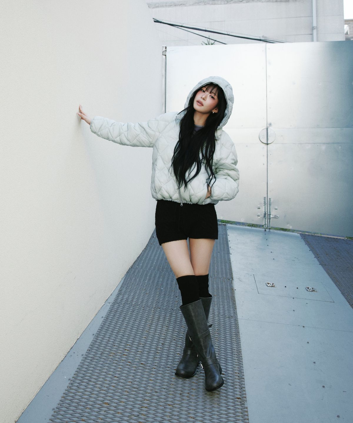 미쏘(MIXXO) 캐주얼 경량패딩_MIWJPGV01C