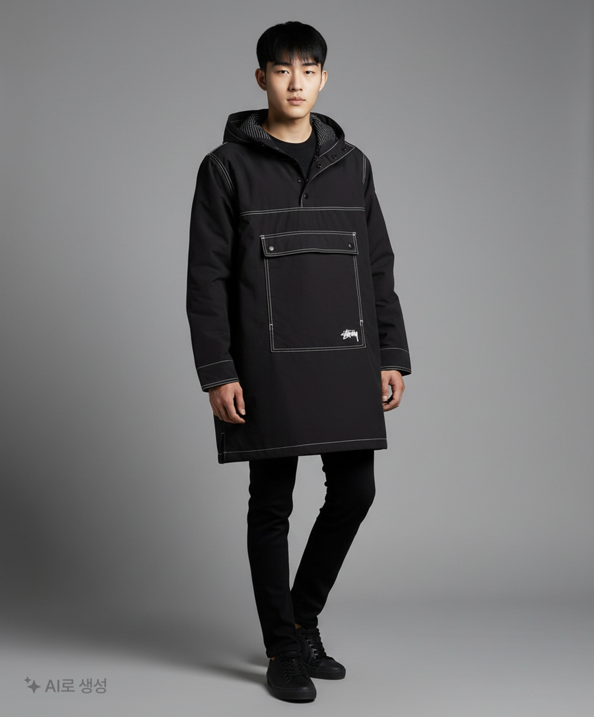 스투시(STUSSY) 아노락 재킷 M