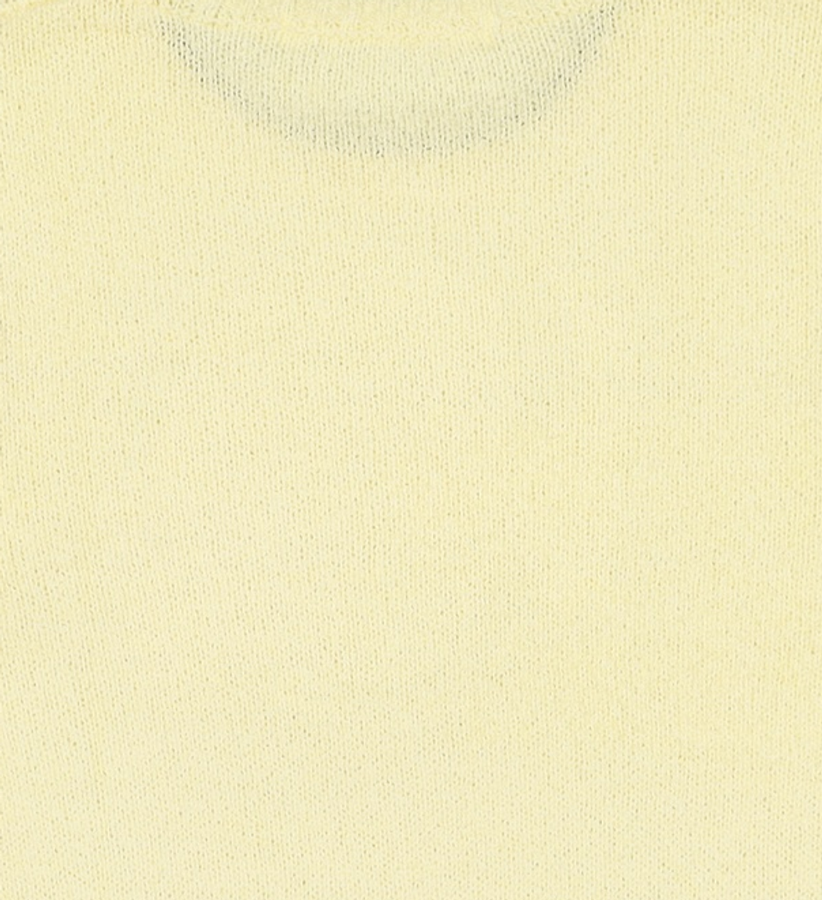 드로우핏 우먼(DRAWFIT WOMEN) 라인 배색 부클 반팔 니트 [LEMON] M