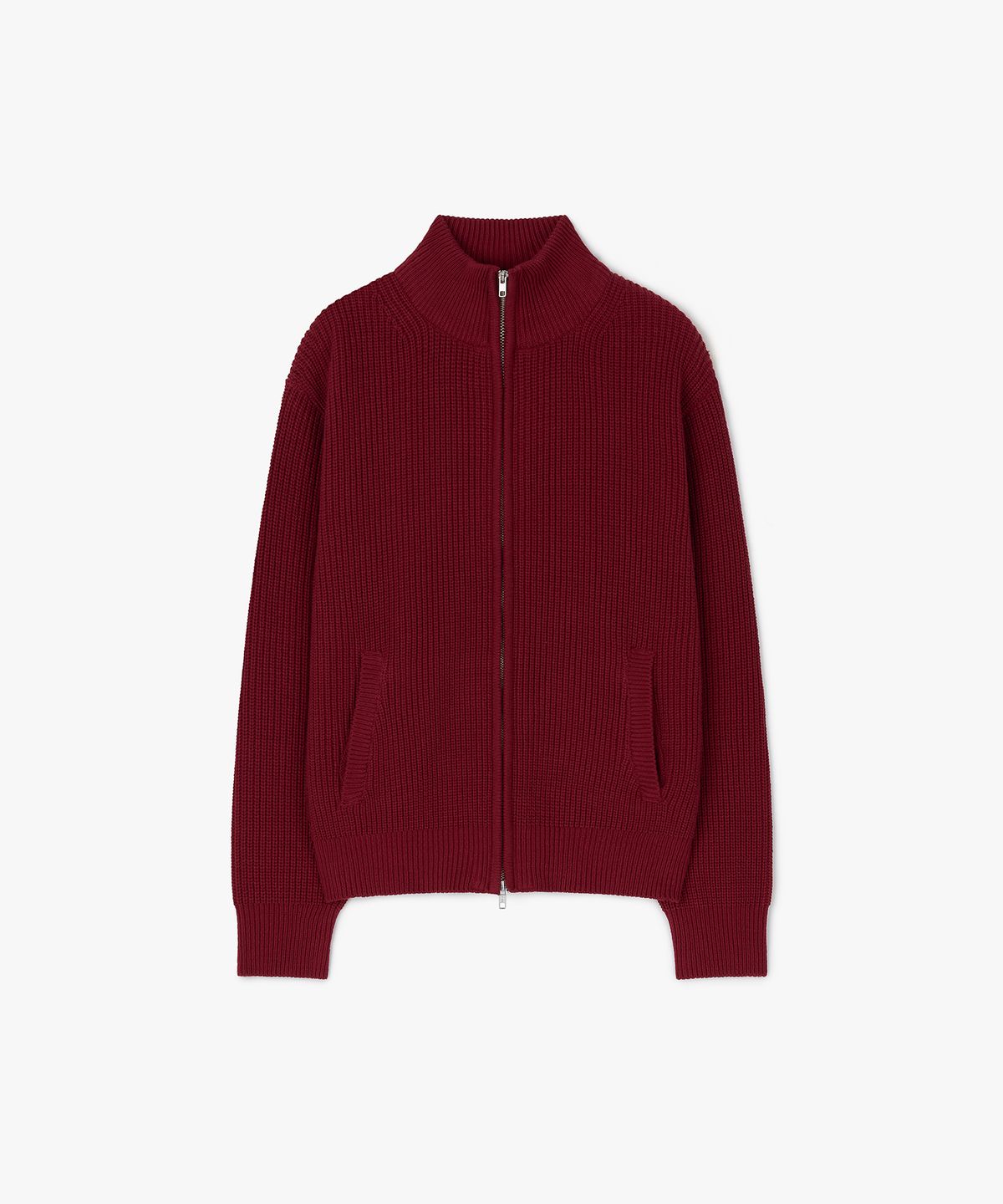 플로즈룸(FLAWSROOM) Matera Full Zip BURGUNDY
