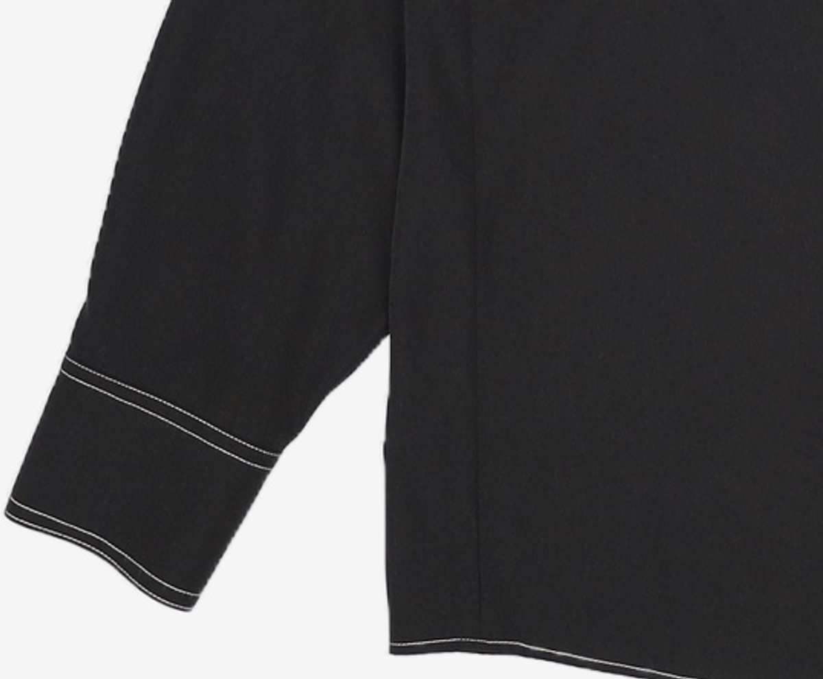 미쏘(MIXXO) 스티치 셔츠 블라우스 MIWBLB321B M