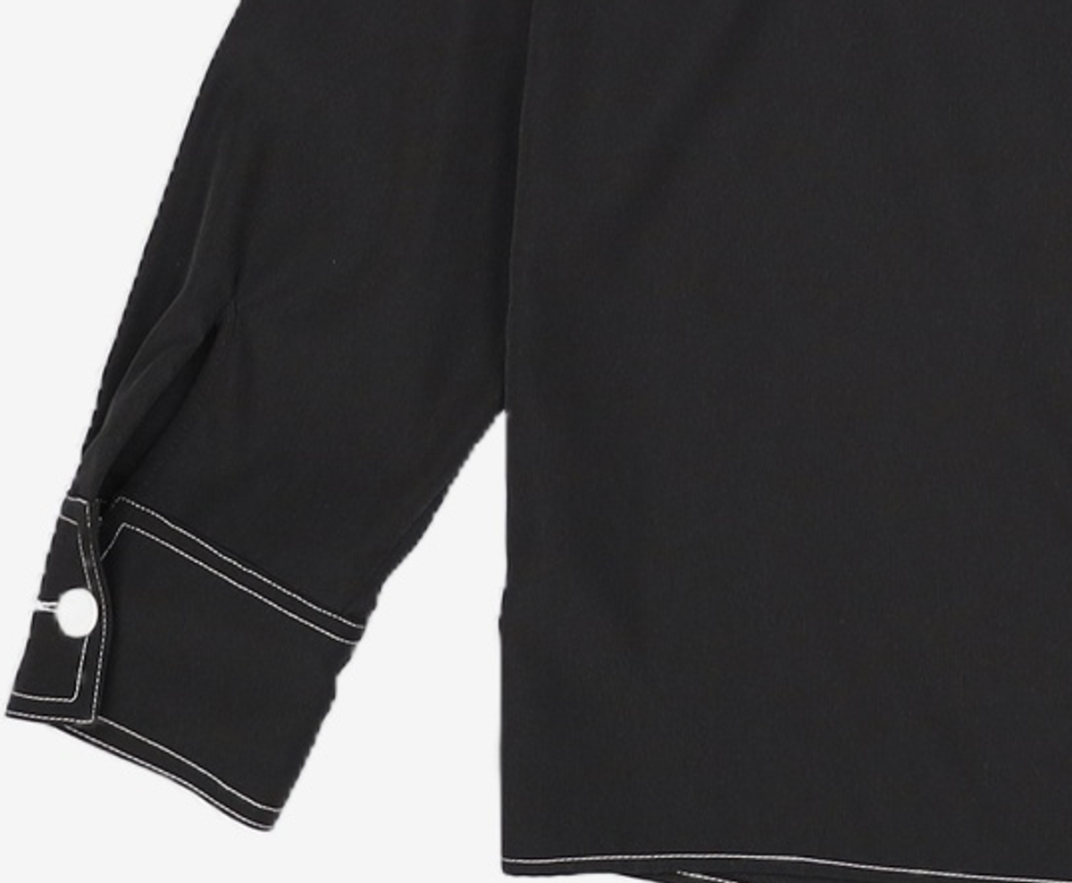 미쏘(MIXXO) 스티치 셔츠 블라우스 MIWBLB321B M