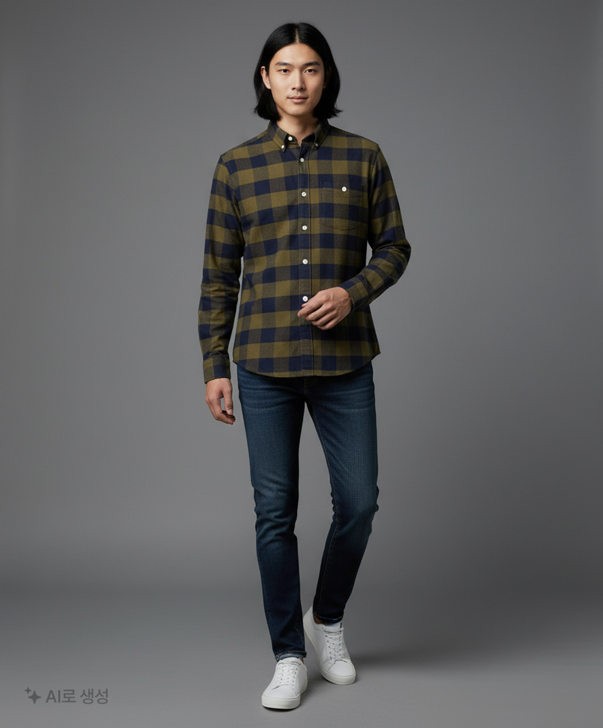 엘오지지 x 에이치엔엠(L.O.G.G x H&M) 캐주얼 셔츠 M