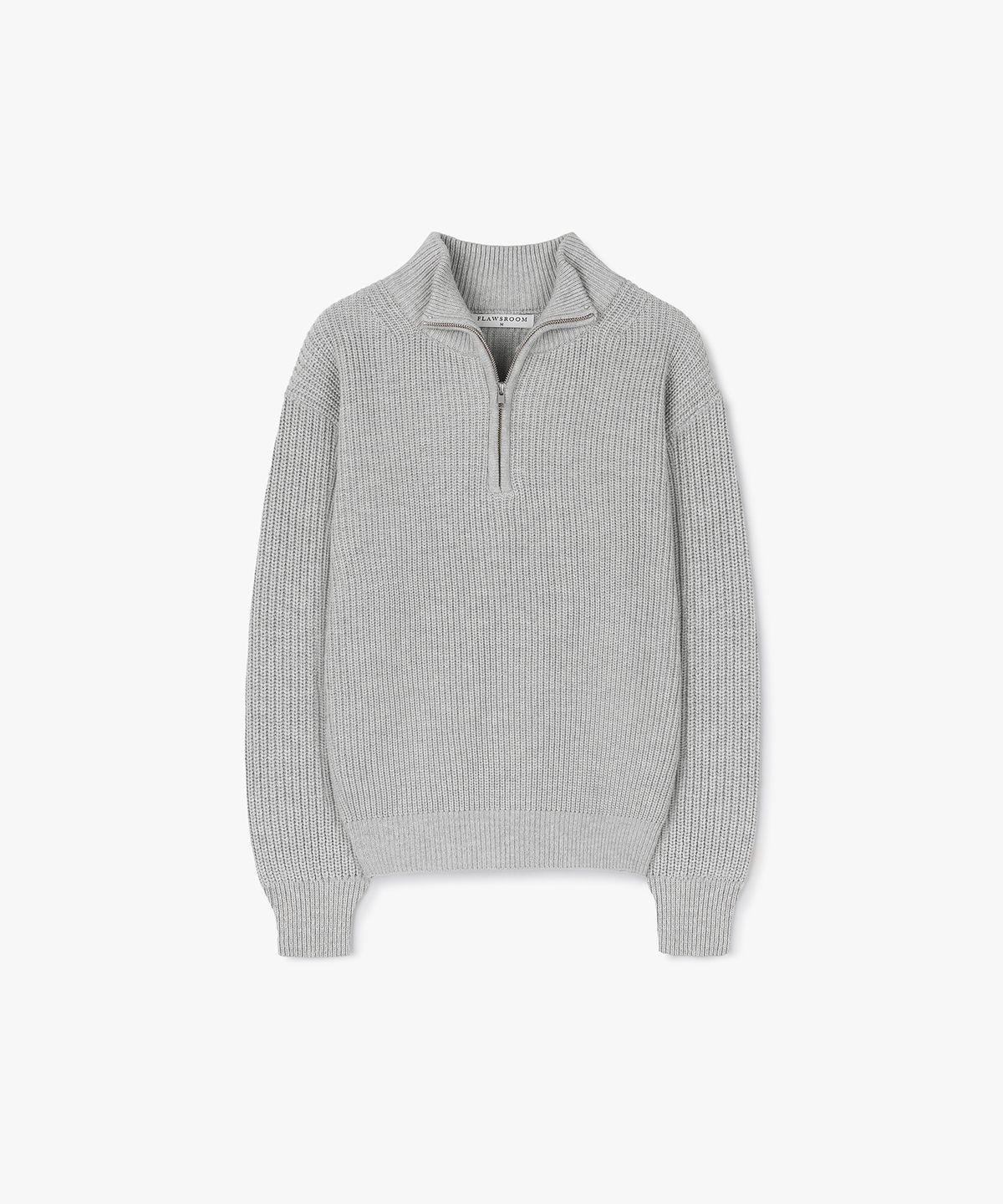 플로즈룸(FLAWSROOM) Verne Half Zip LIGHT GREY