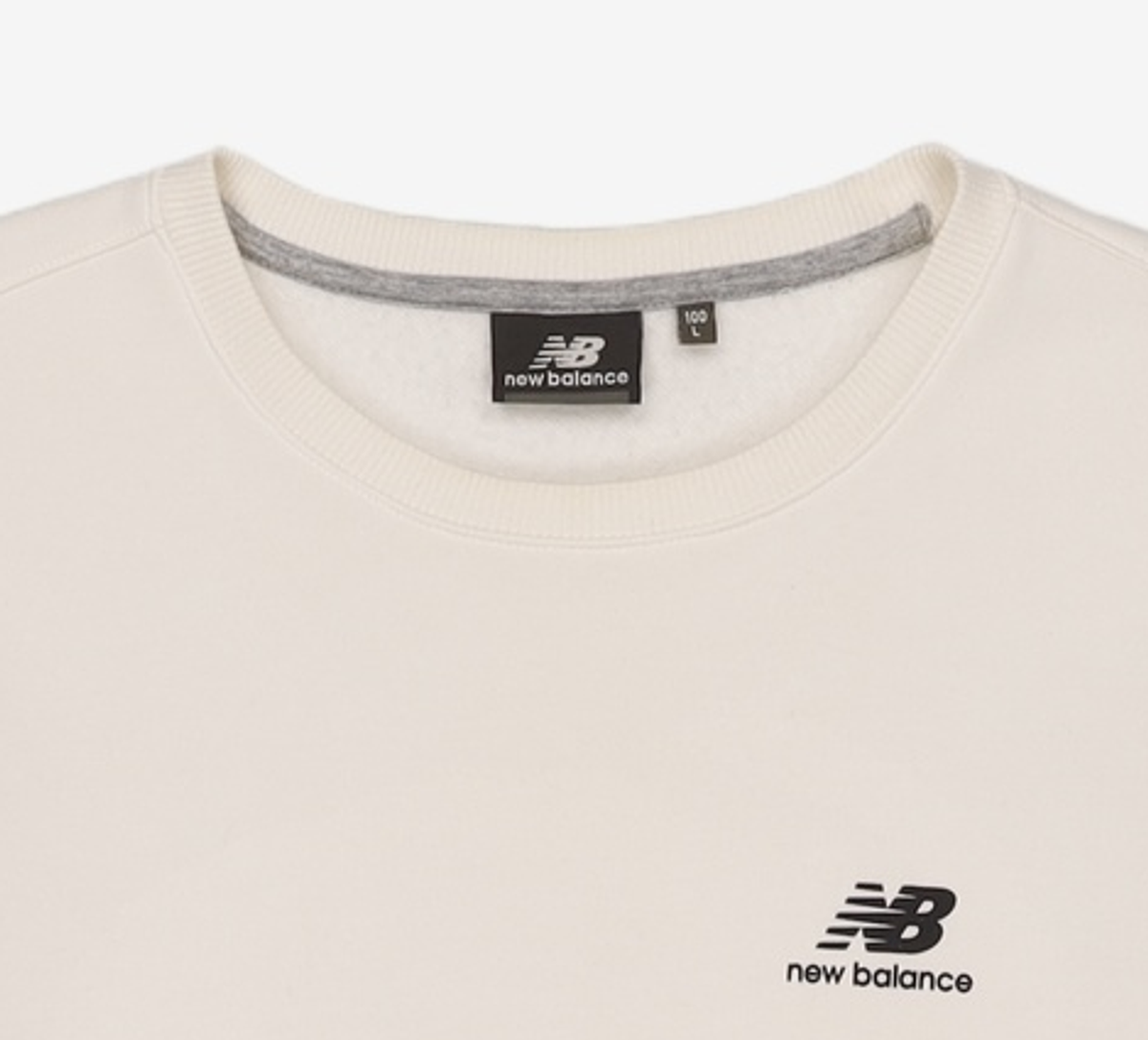 뉴발란스(NEW BALANCE) 맨투맨/스웨트셔츠 100