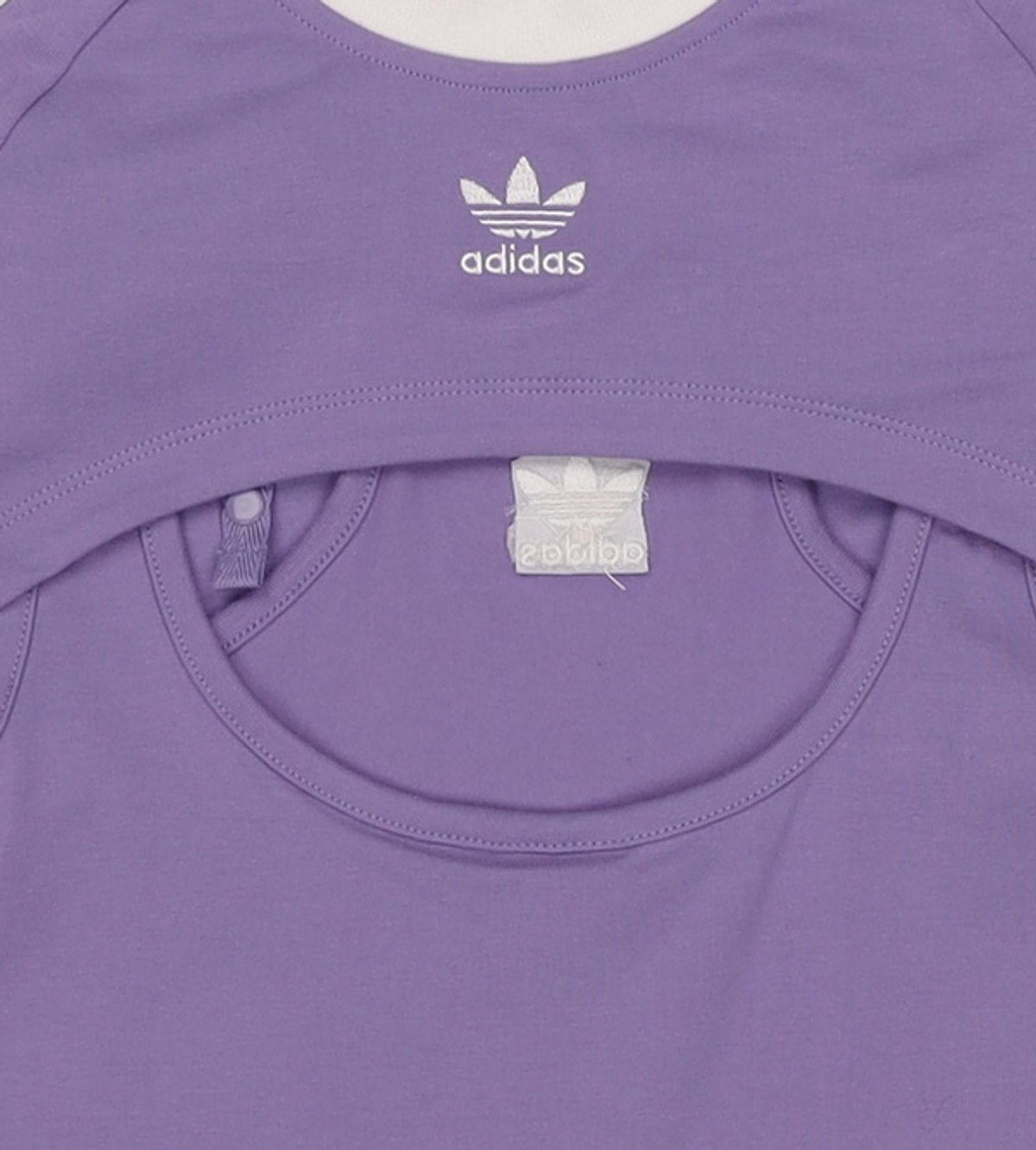 아디다스(ADIDAS) 올웨이즈 오리지널 티 - 퍼플 / IC8807 S