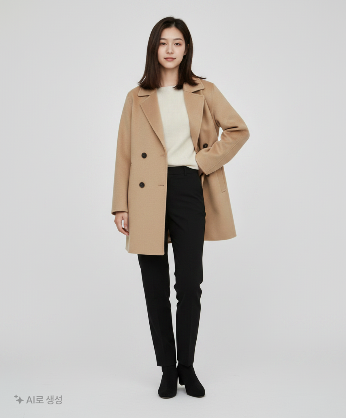 퓨어캐시미어 앤와이씨(PURE CASHMERE NYC) 겨울 기타 코트 S