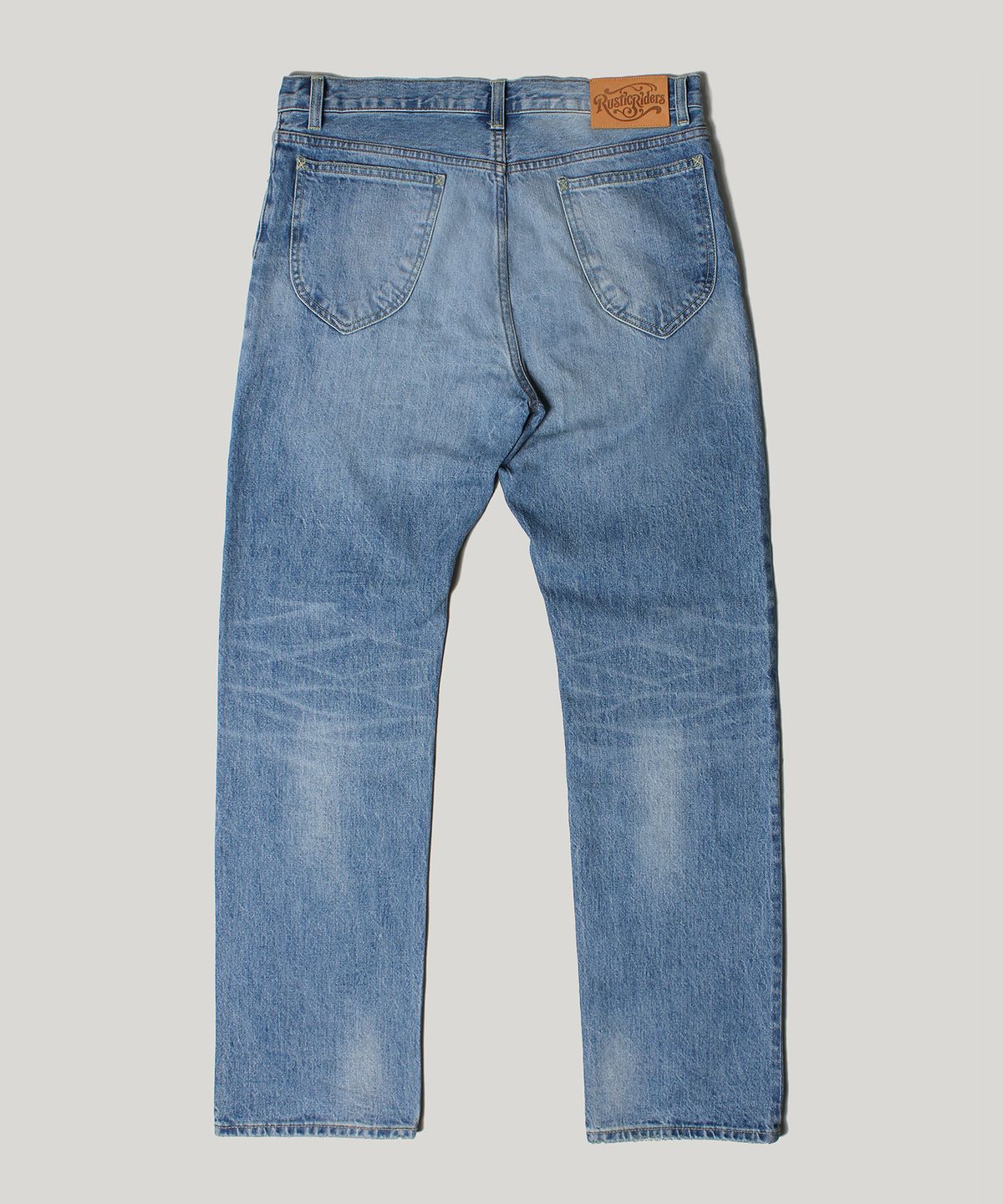 러스틱클럽(RUSTICCLUB) RUSTIC RIDERS SELVEDGE DENIM PANTS_LIGHT BLUE