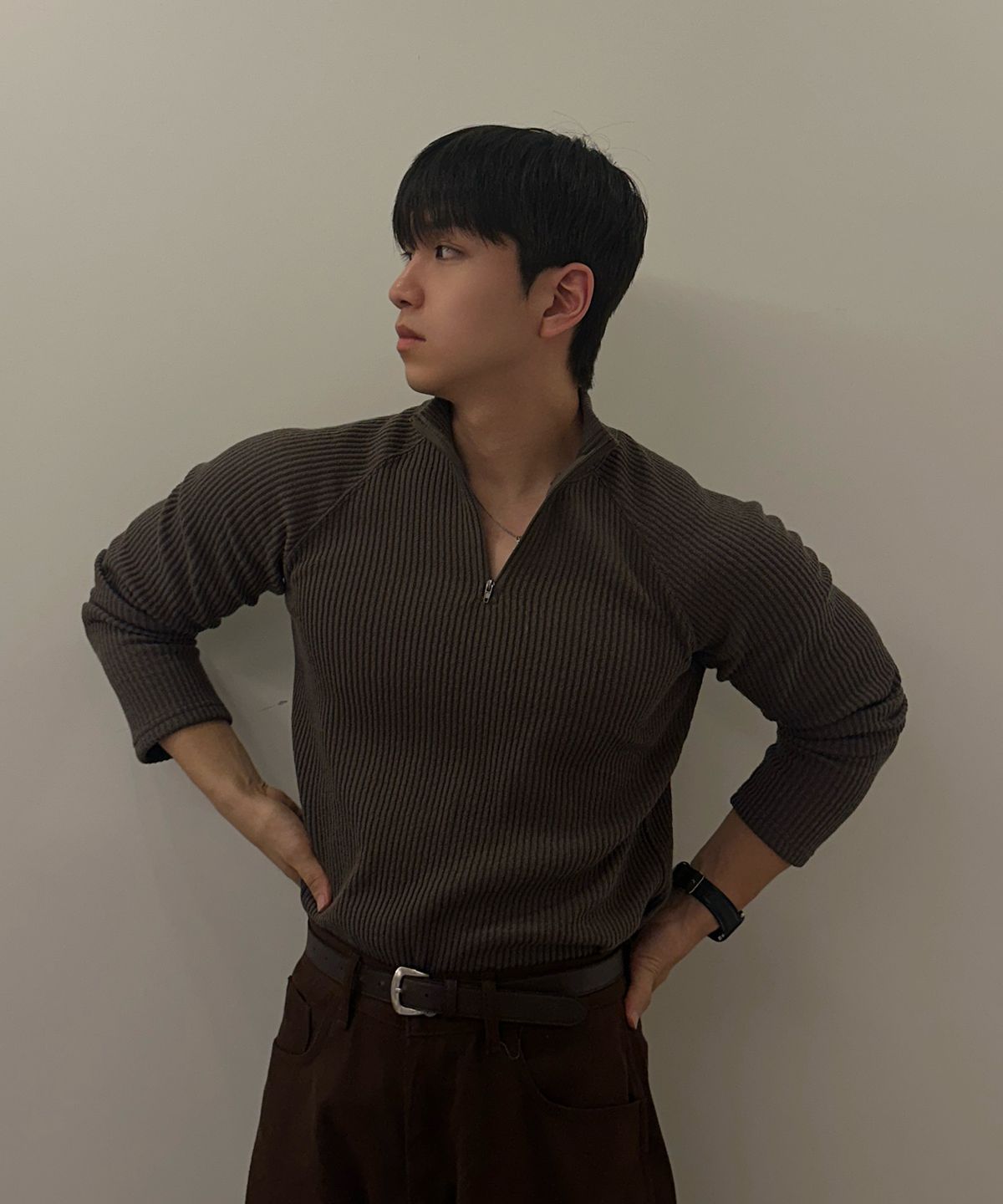 센테어(SENTAIR) 하프집업 나그랑 긴팔 티셔츠_5color