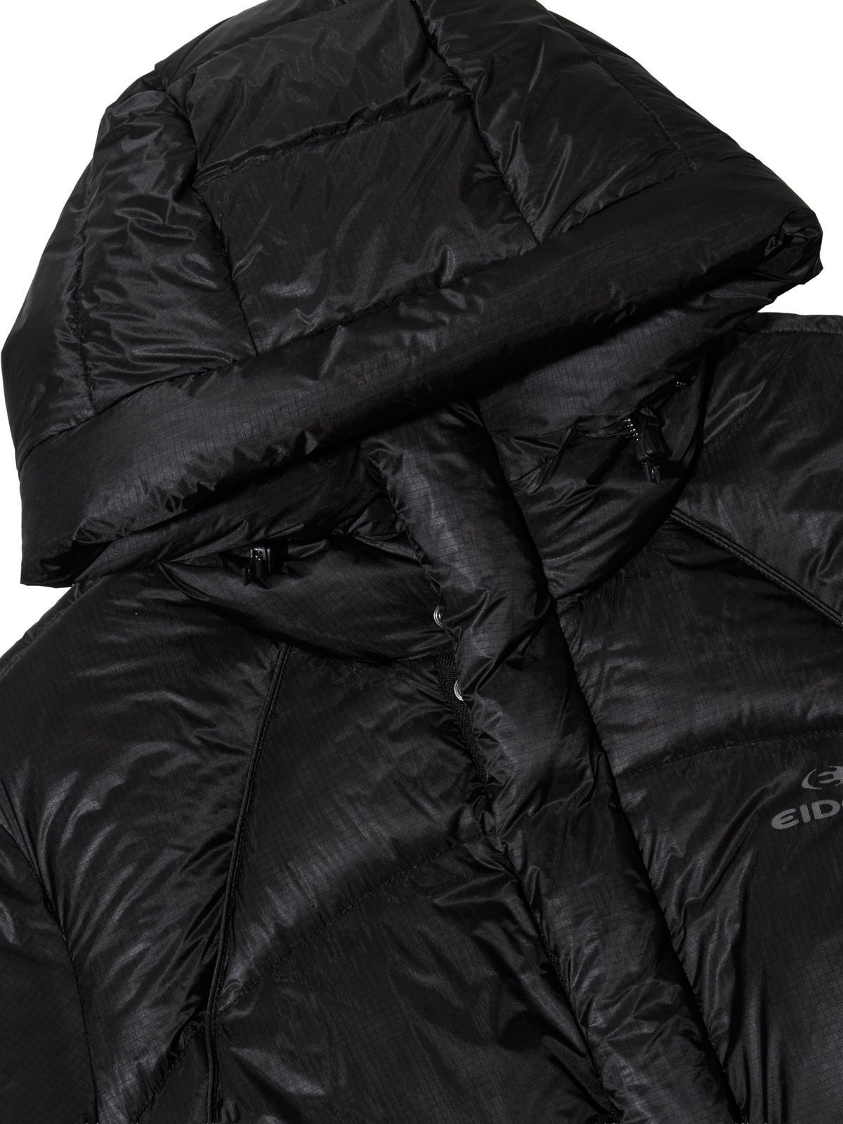 아이더(EIDER) GRATINUM (그래티넘) 여성 후디드 푸퍼 구스 다운 자켓_Black