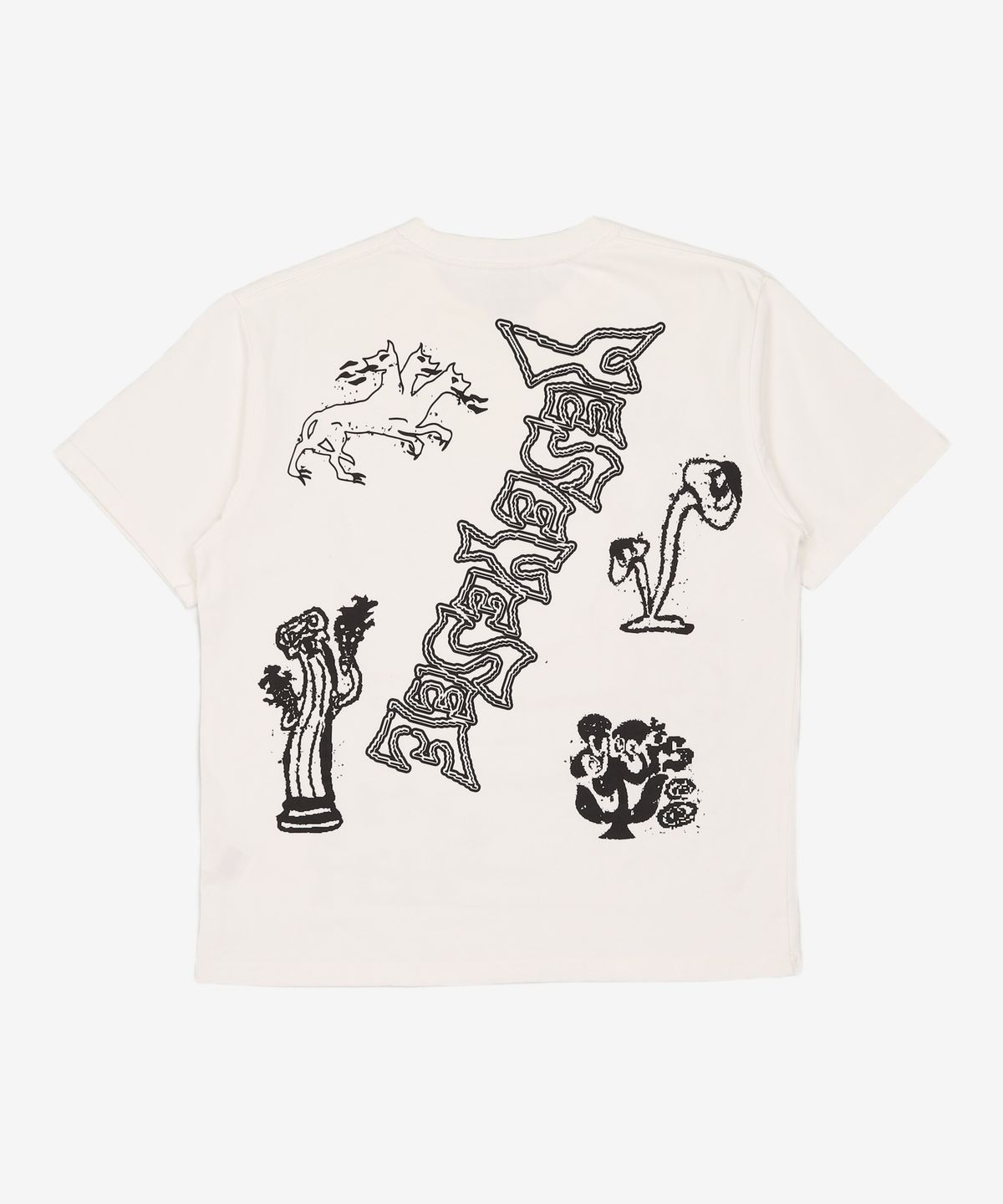 예스아이씨(YESEYESEE) Y.E.S Doodle Tee White S