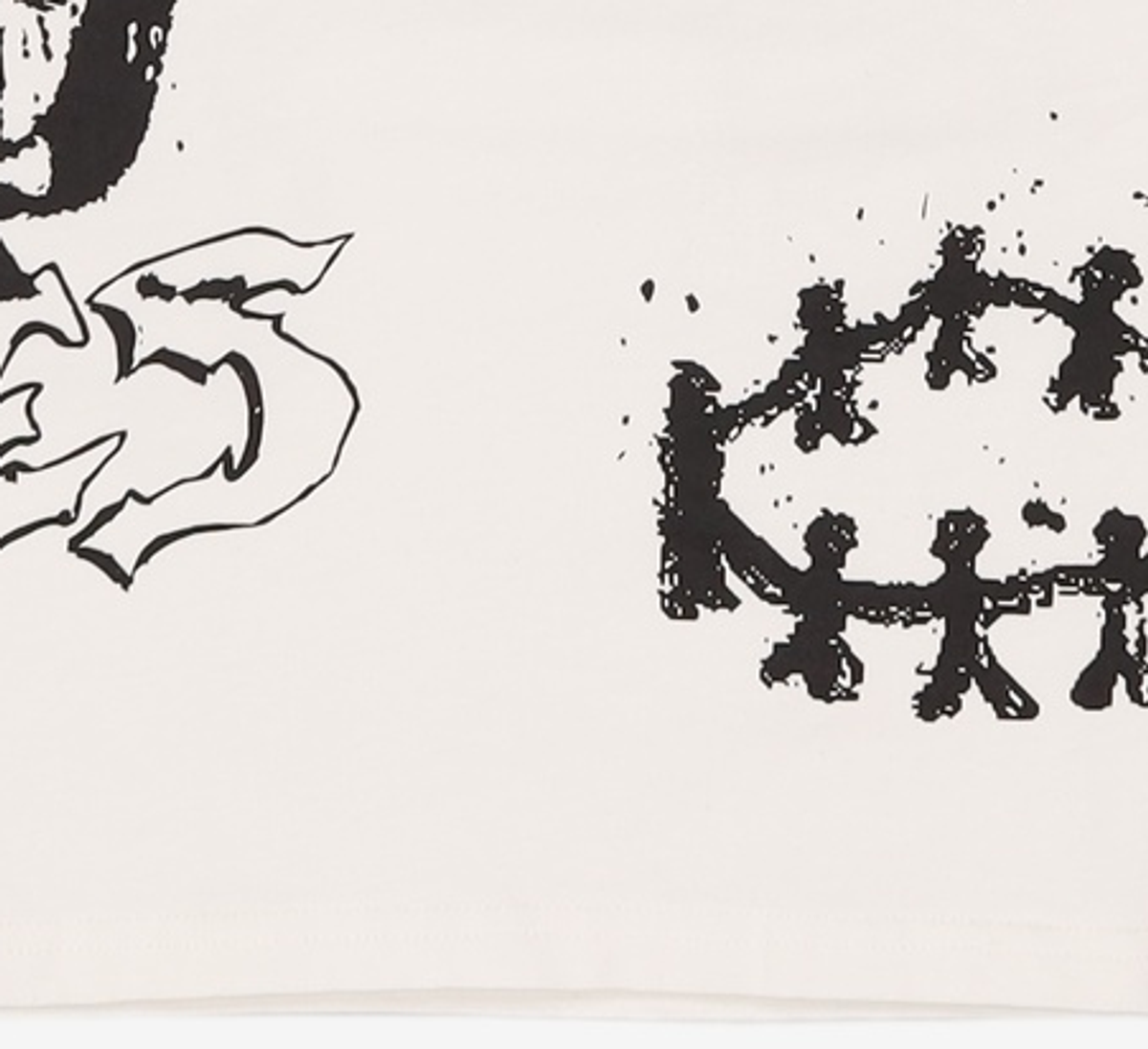 예스아이씨(YESEYESEE) Y.E.S Doodle Tee White S
