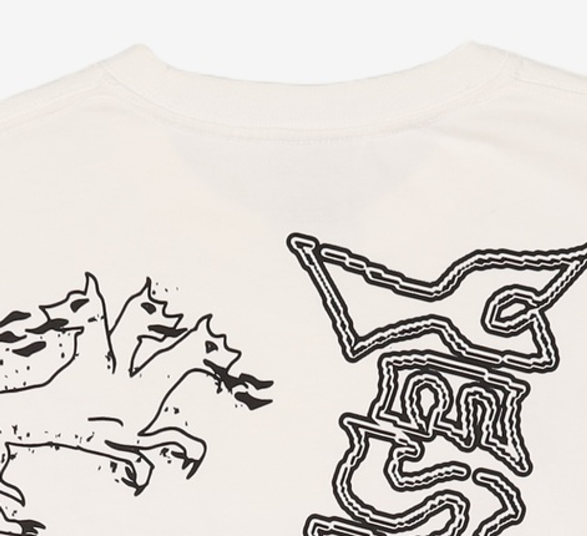 예스아이씨(YESEYESEE) Y.E.S Doodle Tee White S