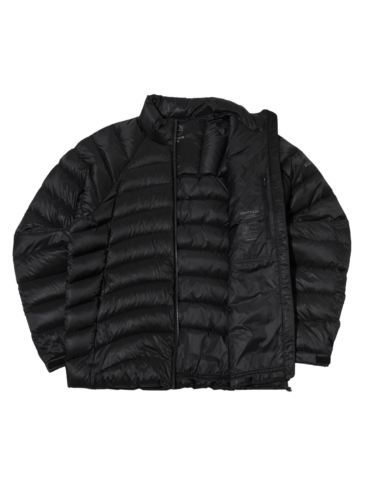 아이더(EIDER) GRATINUM (그래티넘) 남성 스탠넥 다운 자켓_Black